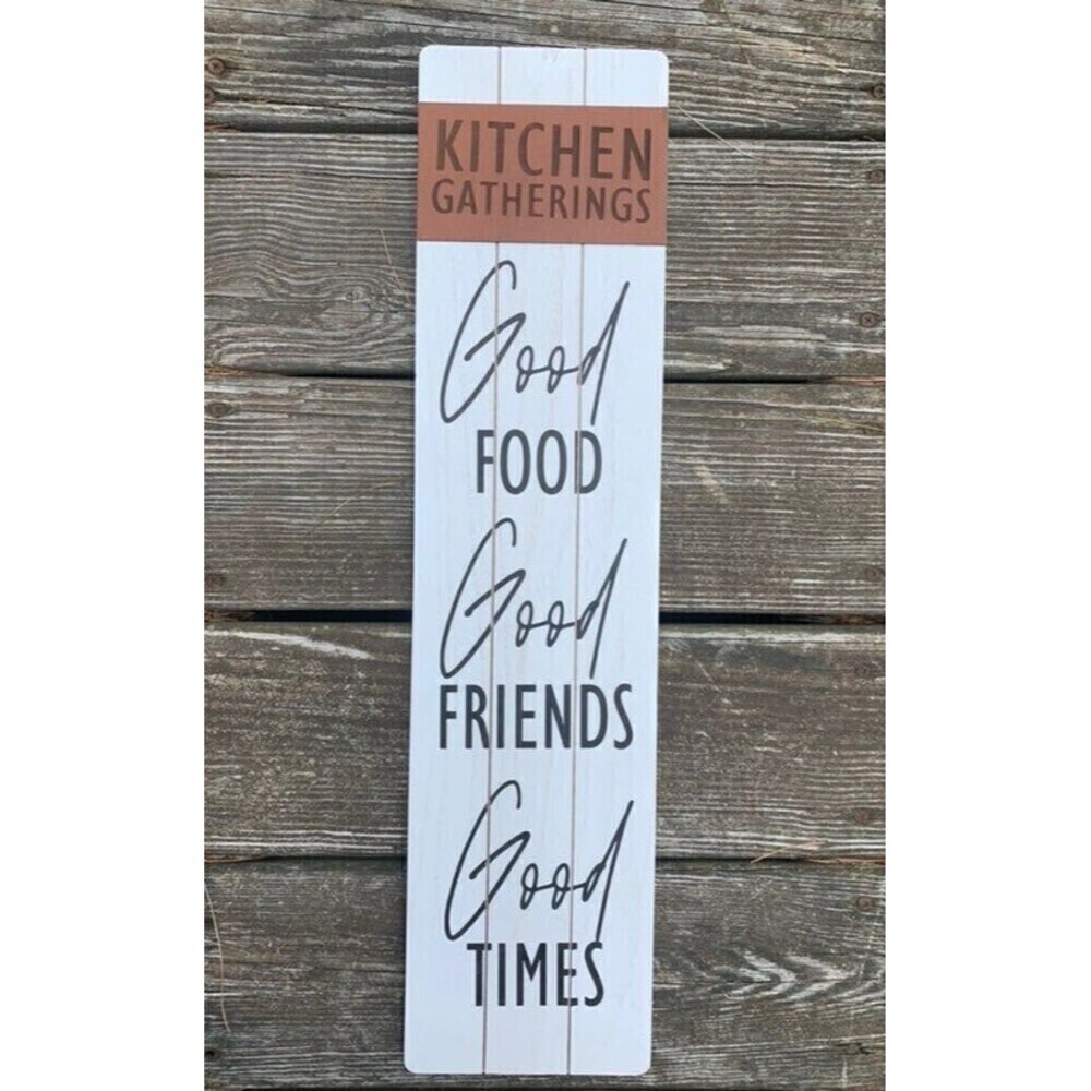 Kitchen Wall Decor,  Measures: 5.5” x 26.5”